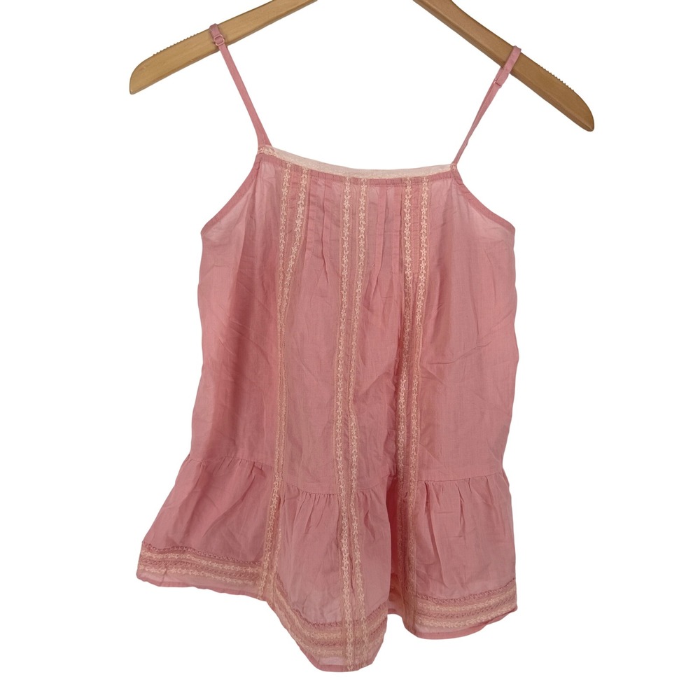 Mossimo Supply Co. Pink Spaghetti Strap Tank Top